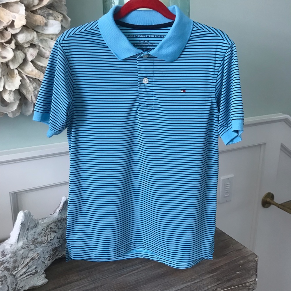 Sold Tommy Hilfiger polo boys EUC Small 8/10 - Picture 1 of 4
